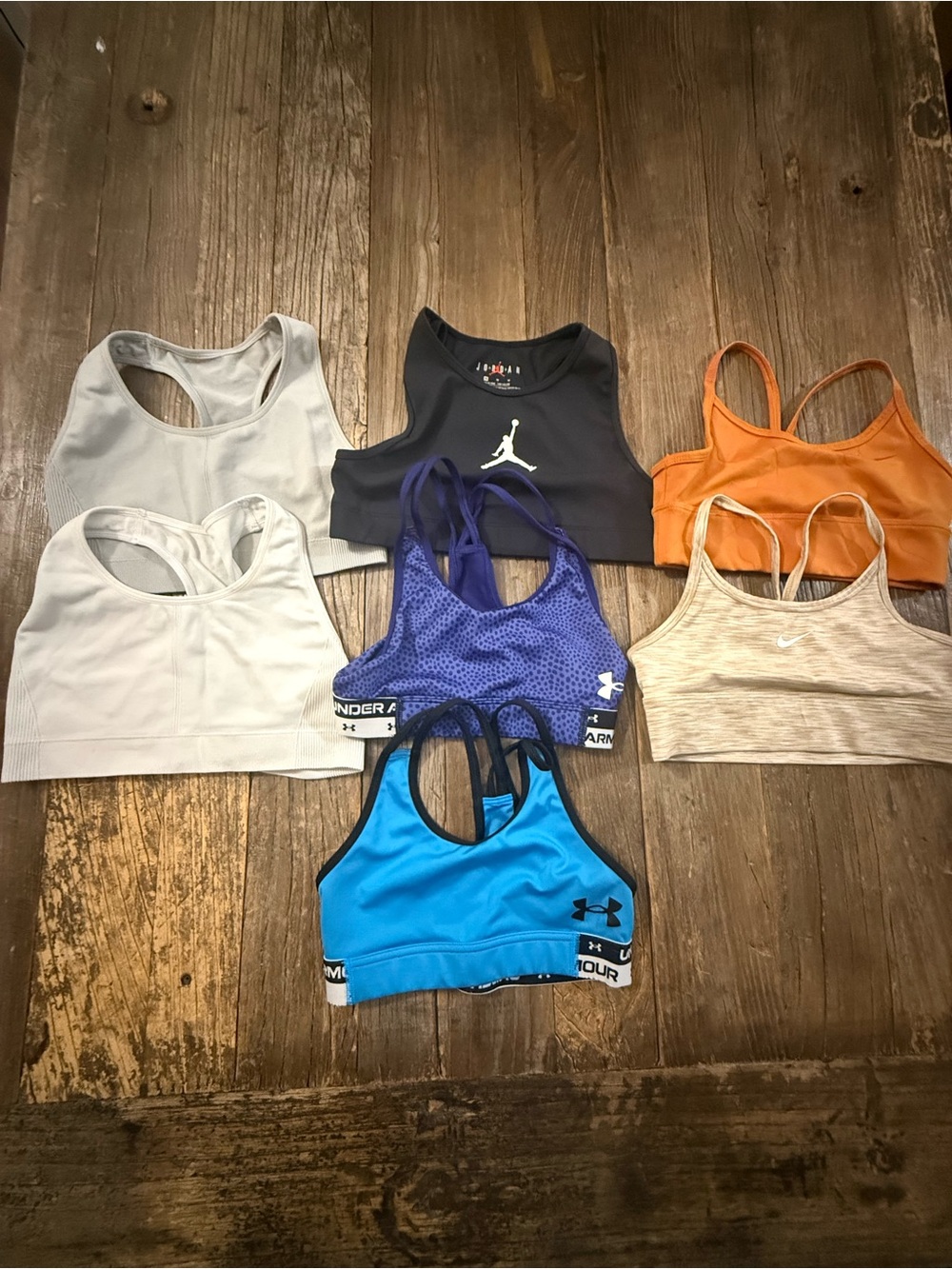Under Armour/Nike/DSG/Jordan Racerback Sports Bra Duo